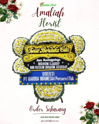 Papan Bunga Duka di Ibun